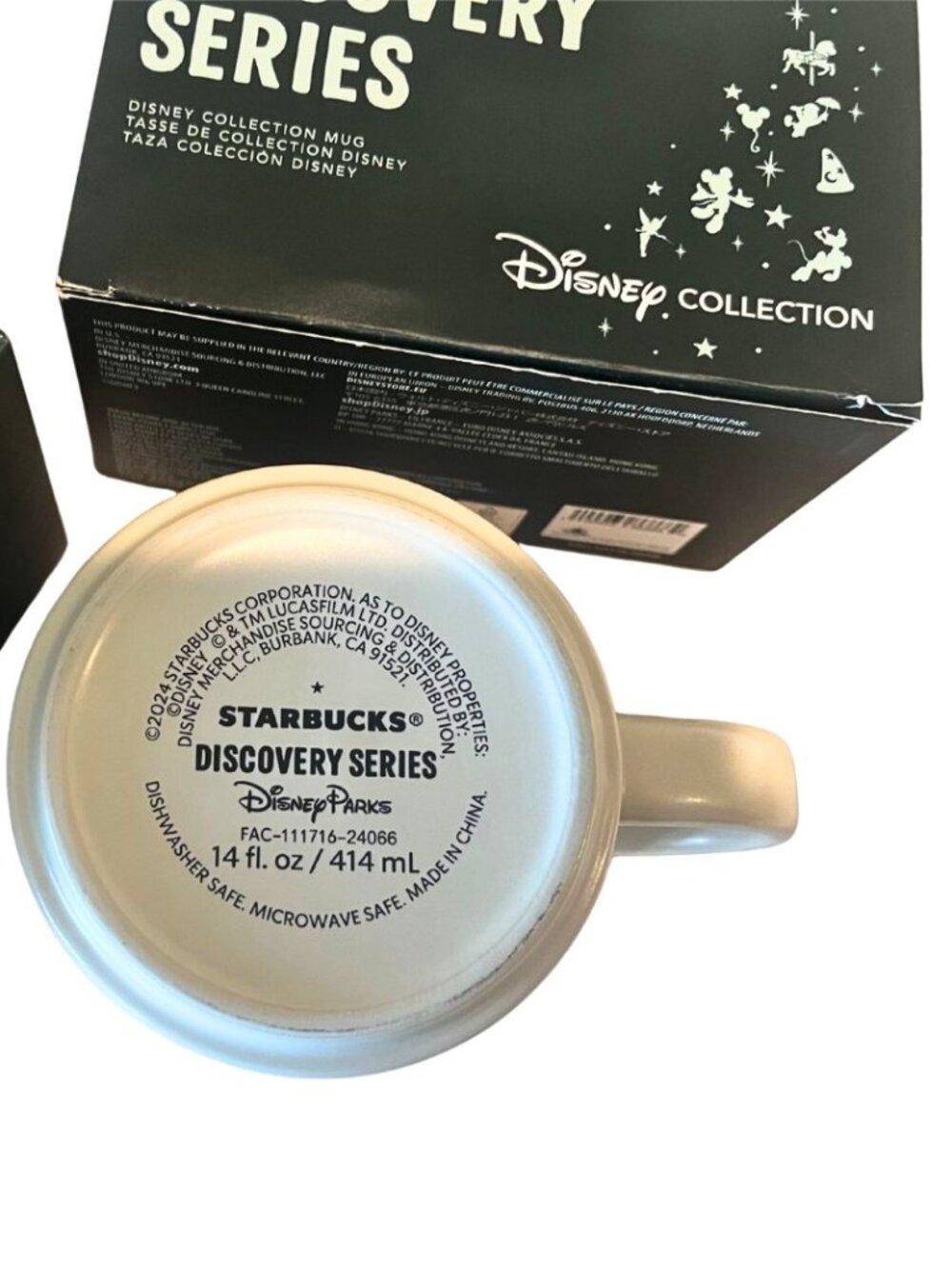 NIB 2024 Starbucks Discovery Series Disney Disneyland Park Mug Cup 14 oz - Picture 5 of 14